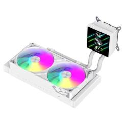 Система жидкостного охлаждения Gamemax GLACIER 240 LCD WH Фото 4