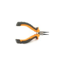 Плоскогубцы Voltronic круглогубцы серо-оранжевые ручки, 125мм, 55гр Фото 1
