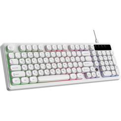 Клавиатура Ajazz AF98 USB UA White Фото 1