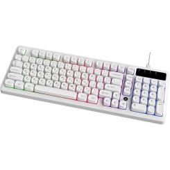Клавиатура Ajazz AF98 USB UA White Фото 2