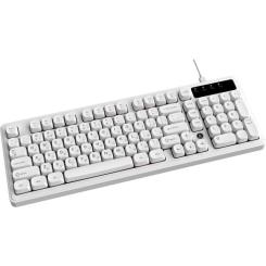 Клавиатура Ajazz AF98 USB UA White Фото 4