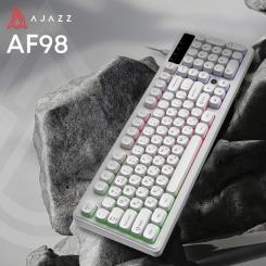 Клавиатура Ajazz AF98 USB UA White Фото 5