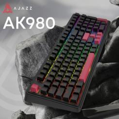 Клавиатура Ajazz AK980 Red Switch USB UA Black Фото 5