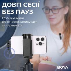Микрофон Boya BY-V3 Lightning Black Фото 9
