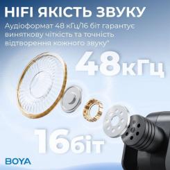 Микрофон Boya BY-V3 Lightning Black Фото 11