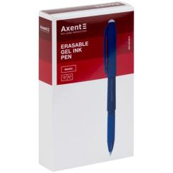 Ручка гелевая Axent "пиши-стирай" Magic, синя Фото 2