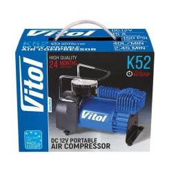 Автомобильный компрессор VITOL K-52 150psi/15Amp/40л Фото 6