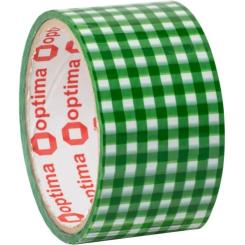 Скотч Optima 48 мм х 20 м, Tartan зеленый Фото