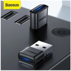 Bluetooth-адаптер Baseus USB 3.0 Bluetooth 5.0 BA04 Black Фото 8