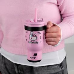 Поильник-непроливайка Kite Hello Kitty термокружка з трубочкою, 530 мл Фото 7