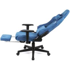 Кресло игровое Аклас Герц RL (Бархат Светло-синий) Фото 5