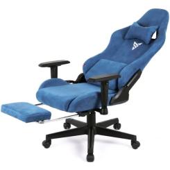 Кресло игровое Аклас Герц RL (Бархат Светло-синий) Фото 6