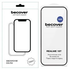 Стекло защитное BeCover 10D Realme 15T Black Фото