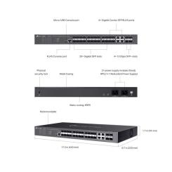 Коммутатор сетевой TP-Link SG3428XF Фото 6