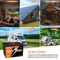 Батарея LiFePo4 YEAGULCH 12.8V 314Ah Фото 4