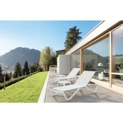 Стол садовый PAPATYA к шезлонгу Wave серо-коричневый Фото 1