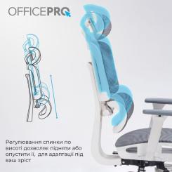 Офисное кресло OfficePro Skyline OC750-W-DG-DG Фото 11