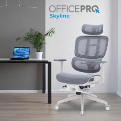 Офисное кресло OfficePro Skyline OC750-W-DG-DG Фото 7