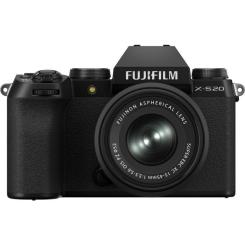 Цифровой фотоаппарат Fujifilm X-S20+ XC 15-45mm F3.5-5.6 Kit Black Фото 1