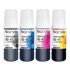 Чернила Barva Canon GI-41 SET 4x70 мл, OneKey, pigment Фото