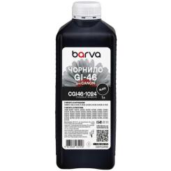 Чернила Barva Canon GI-46 1 л, special, pigment, black Фото