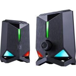 Акустическая система Defender Rocket 6Вт USB Black Фото 1