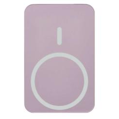 Батарея универсальная EMOS 10000mAh WI1046, 20W, Wireless, salmon Фото 8