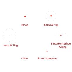 Коллиматорный прицел Shield AMS-MR Multi Reticle Фото 7