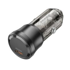 Зарядное устройство BOROFONE 1xUSB-C PD20W car adapter black Фото 3