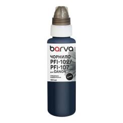 Чернила Barva Canon PFI-102/PFI-107 100 мл, special, black Фото