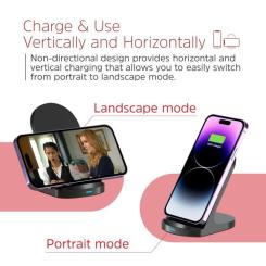 Зарядное устройство Energizer Qi 15W wireless WCP108 black Фото 10