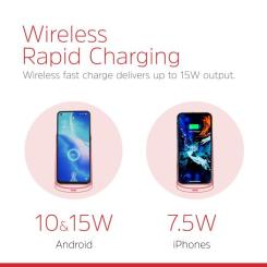 Зарядное устройство Energizer Qi 15W wireless WCP108 black Фото 7