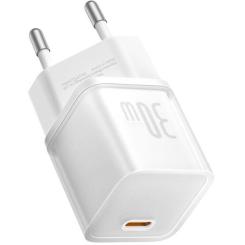 Зарядное устройство Baseus 1xUSB-C 30W GaN5S white Фото 2