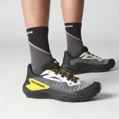 Кроссовки Salomon Genesis Black/White/Lemon 9 Фото 5