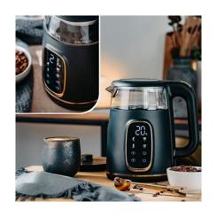 Электрочайник Adler AD 1305 black gold Фото 9