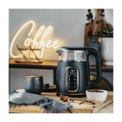 Электрочайник Adler AD 1305 black gold Фото 10