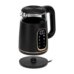 Электрочайник Adler AD 1305 black gold Фото 1