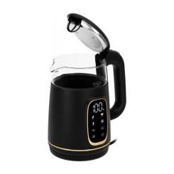 Электрочайник Adler AD 1305 black gold Фото 2