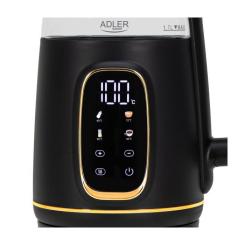 Электрочайник Adler AD 1305 black gold Фото 5