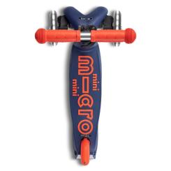 Самокат Micro Mini Deluxe Foldable LED" складний Синій" Фото 3