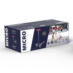 Самокат Micro Mini Deluxe Foldable LED" складний Синій" Фото 5