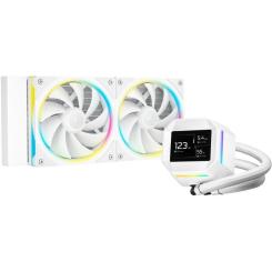 Система жидкостного охлаждения Deepcool LM240 WH Фото