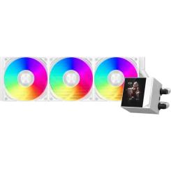 Система жидкостного охлаждения PcCooler DC360 Pro ARGB Display WH Фото
