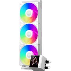Система жидкостного охлаждения PcCooler DC360 Pro ARGB Display WH Фото 1