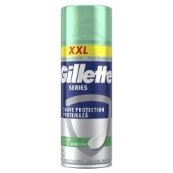 Пена для бритья Gillette Series Soothing Для чутливої шкіри з алое вера 400 Фото 1