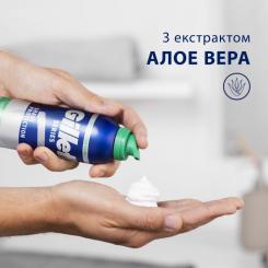 Пена для бритья Gillette Series Soothing Для чутливої шкіри з алое вера 400 Фото 4