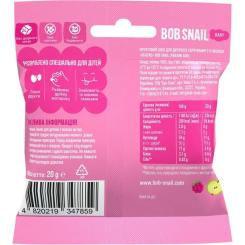 Детские снеки Bob Snail фруктові яблуко-малина 20 г Фото 1