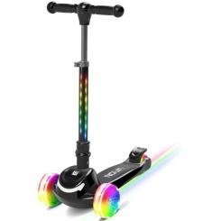 Самокат LiT Nova LAVA LED - Black Фото