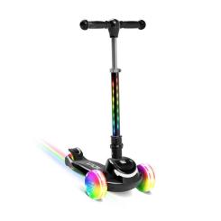 Самокат LiT Nova LAVA LED - Black Фото 1