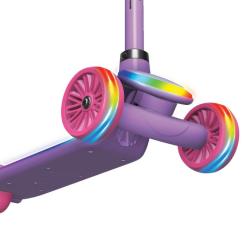 Самокат LiT Firefly LAVA LED - Purple Фото 1